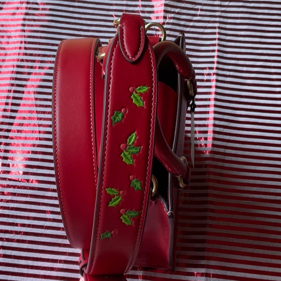 🎁 DISNEY X COACH NORTH SOUTH MINI TOTE WITH MINNIE MOUSE AND CARD CASE 🎁 - Picture 14 of 16